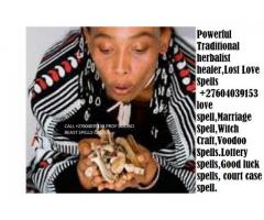 African Powerful traditional healer with spiritual healing Call +27604039153.