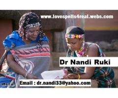 powerful traditional healer Dr Nandi Ruki +27810744011