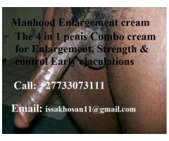 Manhood enlargement herbal cream (4 in 1 Combo)  +27733073111