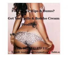 Yodi Pills & Botcho cream for larger Hips & Bums +27733073111